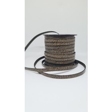 Deri Biye Sırım 5 mm Antik Seri (15 Metre) Hakiki Deri