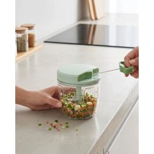 Ipli Manuel Sebze Doğrayıcı 5 Bıçaklı Pratik Mutfak Rondosu Veralya Tech