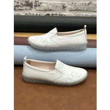 Umut Ayakkabı Hakiki Deri Ortopedik Jel Taban Hafif Yumuşak Arexs-Luıs Kadın Ayakkabı