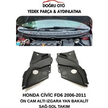 Doğru Oto Civic Fd6 2006-2011 Ön Cam Altı Izgara Yan Bakalit Sağ-Sol Takım