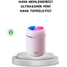 USB Bağlantılı LED Işıklı Hava Nemlendirici – Sessiz ve Kullanıcı Dostu Tasarım Veralya T