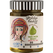 Antalya Reçelcisi Yeşil Incir Reçeli 420G Yörük Seri