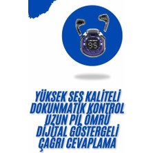 Kablosuz Dijital Göstergeli Powerbanklı Ios ve  Android Uyumlu Gaming Kulaklık Veralya Tech