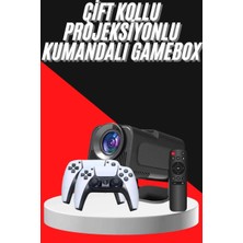 Retro Video Oyunu Konsolu Android Tv El Oyun Konsolu Wıfı Taşınabilir Projeksiyon Cihazı Veralya