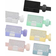 Bluetooth Touchpad Klavye Ultra Ince Taşınabilir Q Klavye Veralya Tech