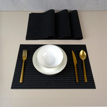 Maxstyle Silverline 4 Parça Amerikan Servis 30X45 cm