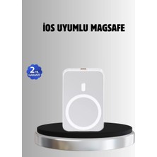 Magsafe Battery Pack – Kablosuz Hızlı Şarj, Kompakt ve Taşınabilir Güç Bankası Veralya Tec