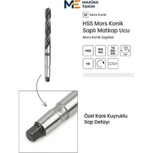Hss Dın 345 Rn Mors Konik Saplı Matkap Ucu 20.5 mm / Cıvata Deposu