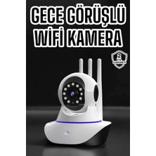 Ev Kamerası Wifi Kamerası Video Kayıt Çift Yönlü Hareket Sensörü Bebek Veralya Tech