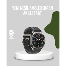 Akıllı Saat Kablosuz Şarj Arama Cevaplama ve Geniş Ekran Desteği Veralya Tech