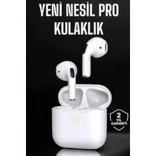 Beyaz Yeni Nesil Pro Bluetooth Kulaklık Yüksek Ses Kaliteli Anc Özelliği Veralya Tech