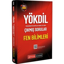 Pegem Akademi Yayıncılık 2026 YÖKDİL Fen Bilimleri Çıkmış Sorular