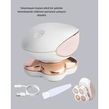 Vücut Tüy Temizleme Cihazı Ağrısız Tıraş Dört Kesici Başlık Veralya Tech