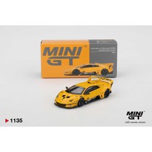 Mini T Mini Gt 1/64 1135 Lb-Silhouette Works Murcıelago Gt Evo Yellow