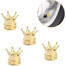 Kral Tacı Alüminyum Sibop Kapağı Altın Sarı Veralya Tech