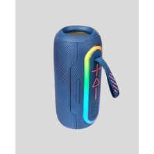 Mavi Taşınabilir Bluetooth Hoparlör Kompakt Tasarım ve Güçlü Ses Veralya Tech