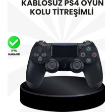 Şarjlı Kablosuz Ps4 Oyun Kolu Titreşimli Hassas Kontrol Veralya Tech