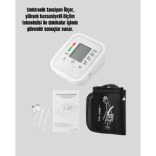 2 Kullanıcı Hafızalı USB Uyumlu Tansiyon Ölçer Veralya Tech