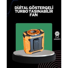 USB Şarjlı Kompakt El ve Boyun Fanı Çok Fonksiyonlu Veralya Tech