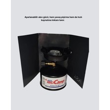 Kompakt Kamp Ocağı Seti Gaz Tüplü Ayarlanabilir Alevli 400G Hafif Tasarım Veralya Tech