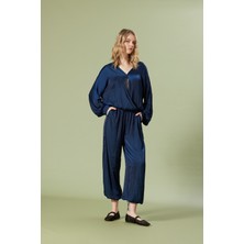 Nisan Triko Beli Lastikli Balon Pantolon