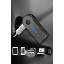Kablosuz Bluetooth Aux Araç Kiti Siyah Hafıza Kartlı Veralya Tech