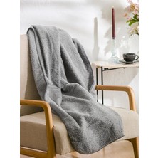 LC Waikiki Lcw Home Gri Wellsoft Tv Battaniyesi