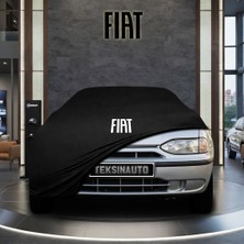 ULTRASHOP Fiat Palio Hacthback (1996-2002) Siyah Kumaş Oto Branda Araca Özel Penye Araba Brandası Araç Örtüsü