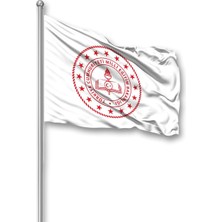 Özel Flama Bayrak Milli Eğitim Bakanlığı Gönder Bayrağı 100X150 cm Raşel Kumaş