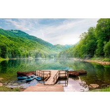 Aden Dijital Manzara Doğa Kanvas Tablo