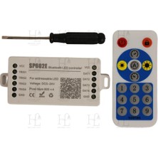 Zerzembe SP602E Spi Rgb Pixel LED Müzik Kontrol Cihazı - 4 Çıkışlı - Bluetooth App Kontrolü