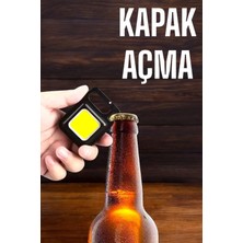 Anahtarlık Çok Amaçlı Mıknatıslı Taşınabilir Işık LED Şarjlı Veralya Tech