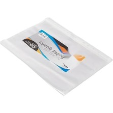 Calperia Şeffaf Poşet Dosya, 100 Adet, Pp Malzeme, Kullanışlı ve Dayanıklı