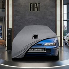 ULTRASHOP Fiat Bravo (1995-2002) Gri Kumaş Oto Branda Araca Özel Penye Araba Brandası Araç Örtüsü