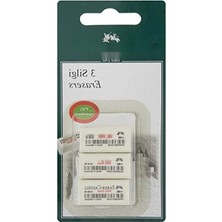 Calperia 3'lü Beyaz Plastik Silgi Seti, Temiz Silme Özelliği