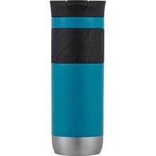 Calperia Sızdırmaz Termos Bardak - 590ML, Turkuaz, Çift Duvarlı