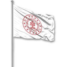 Özel Flama Bayrak Kültür ve Turizm Bakanlığı Gönder Bayrağı 70X105 cm Raşel Kumaş