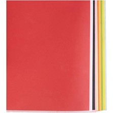 Calperia Karışık Renkli 50X70 cm Fon Kartonu - 10 Adet