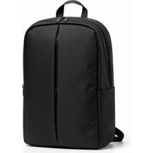 Velvoria Macbook Pro Uyumlu 14" (M4 Pro) Pureblack Su Geçirmez Sırt Çantası