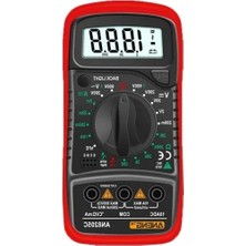 Calperia Dijital Multimetre - Ac/dc Voltaj, Akım, Direnç Ölçümü, Taşınabilir Tasarım