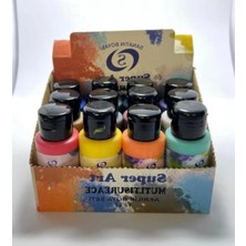 Calperia Akrilik Boya Seti, 12'li, 12X50 ml