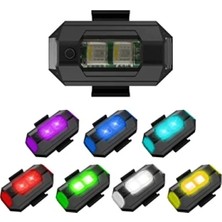 Calperia Kablosuz LED Anti Çarpışma Uyarı Işığı, 7 Renk ve 30 Mod Seçeneği