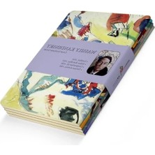 Calperia 4'lü A5 Defter Seti - Çizgisiz ve Esnek Kapak