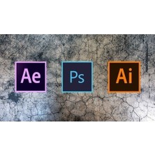 Adobe Photoshop + After Effects + Illustrator Ömür Boyu Süresiz Dijital Lisans