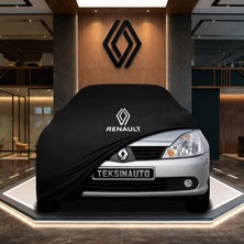 ULTRASHOP Renault Symbol (2013-) Siyah Kumaş Oto Branda Araca Özel Penye Araba Brandası Araç Örtüsü