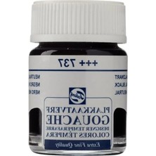 Calperia Parlak Guaj Boya - 16 ml - Neutral Black