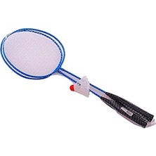 Calperia Unisex Badminton Raket Seti - 2 Raket ve 1 Top ile Eğlenceli Oyun