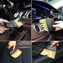 Calperia Yumuşak Uçlu Araç Temizlik Fırçası Seti, Detaylı Temizlik Için Iki Adet