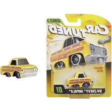 Calperia Koleksiyonluk Sarı Lowrider Araba Modeli