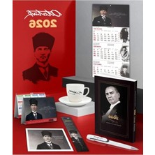 Calperia 2026 Yılına Özel Atatürk Temalı Ajanda ve Takvim Seti